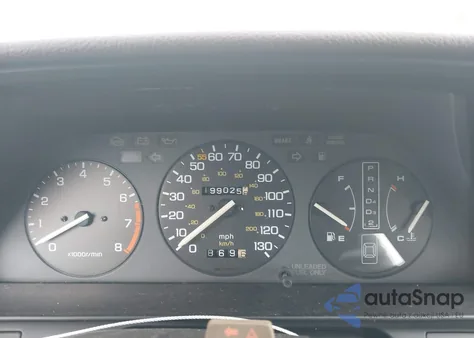 1989 Honda Accord Lxi из США, поврежденный, VIN JHMCA5648KC080519